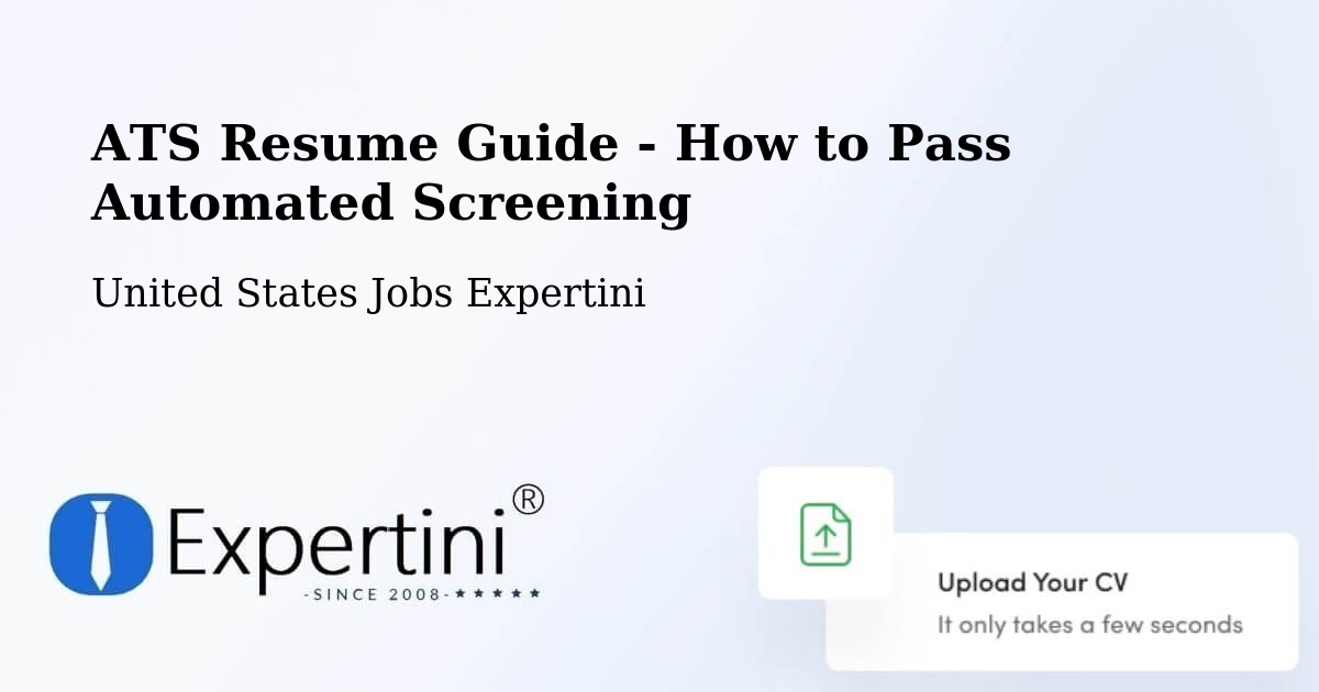 ATS Compliance Guide – Silvis - United States Jobs Expertini