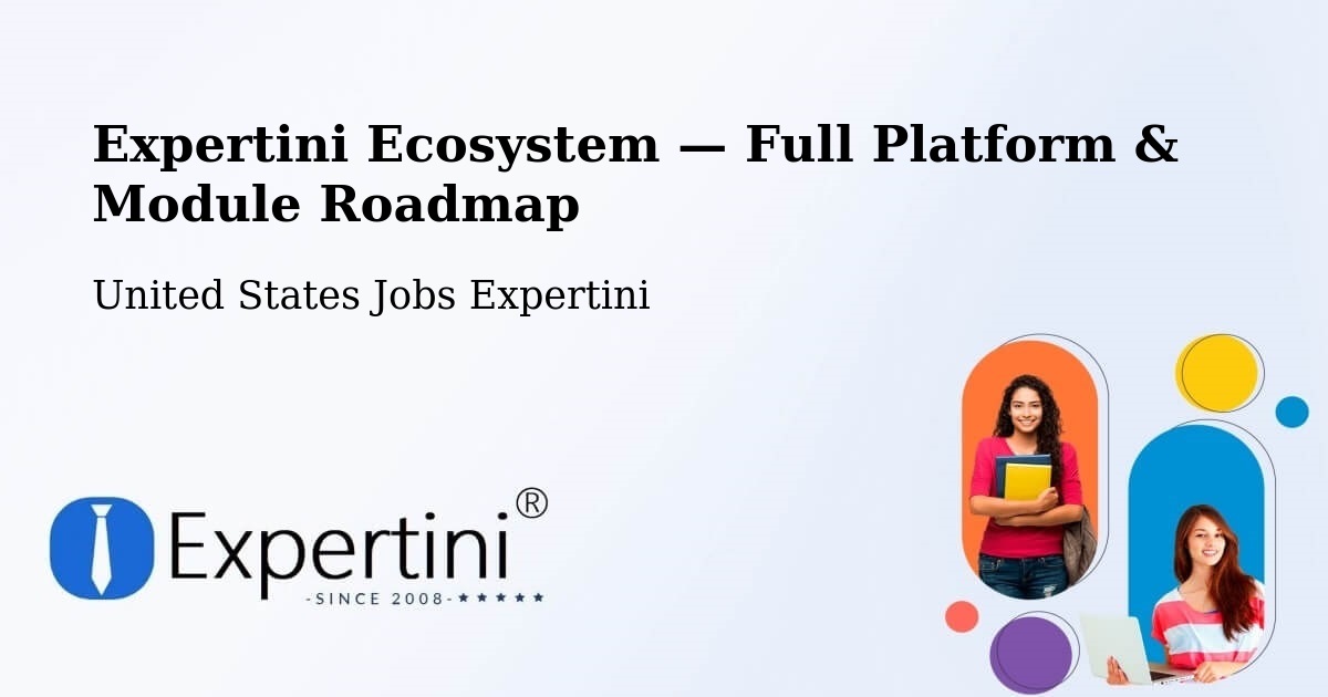 Expertini Ecosystem — Full Platform & Module Roadmap – Silvis