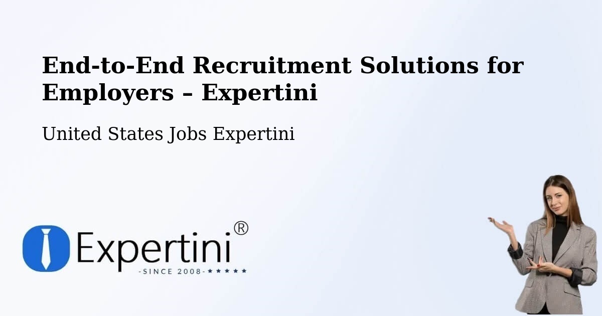 Recruitment Solutions for Employers – Silvis - Silvis, United States Jobs Expertini