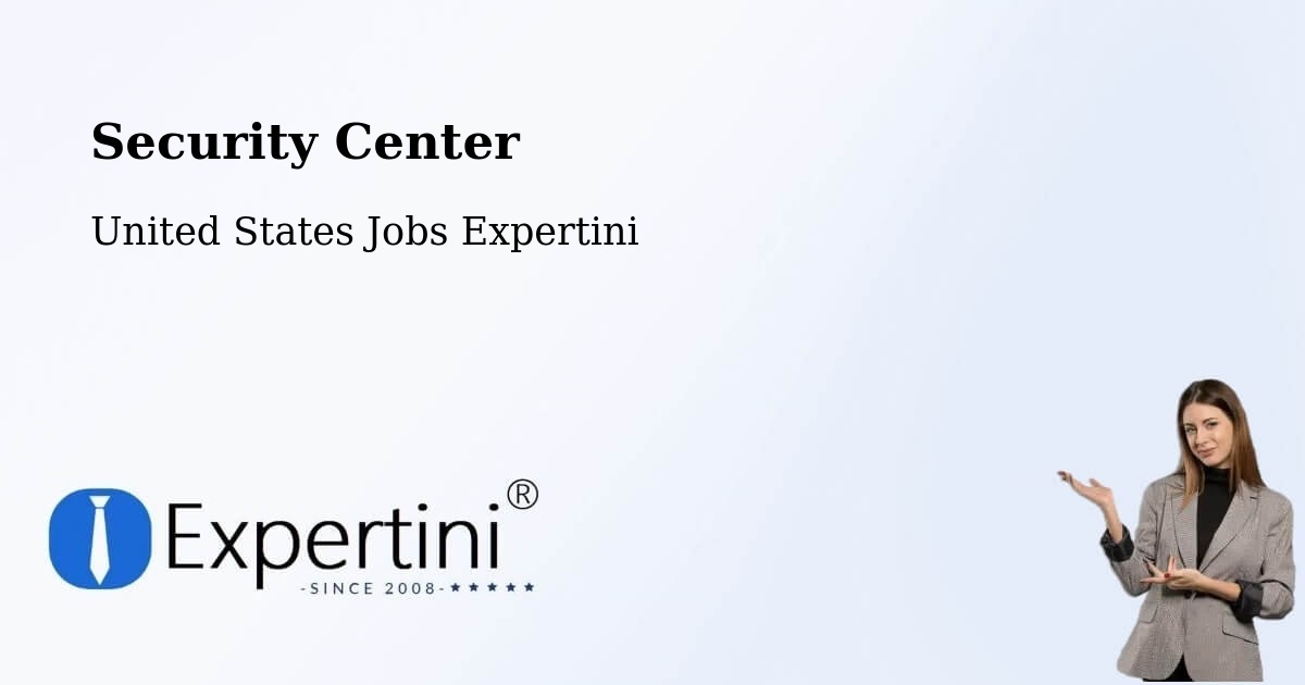 Security Center - United States Jobs Expertini