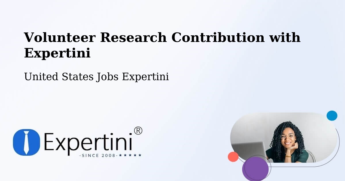 Volunteer Research Contribution Program – Silvis - United States Jobs Expertini